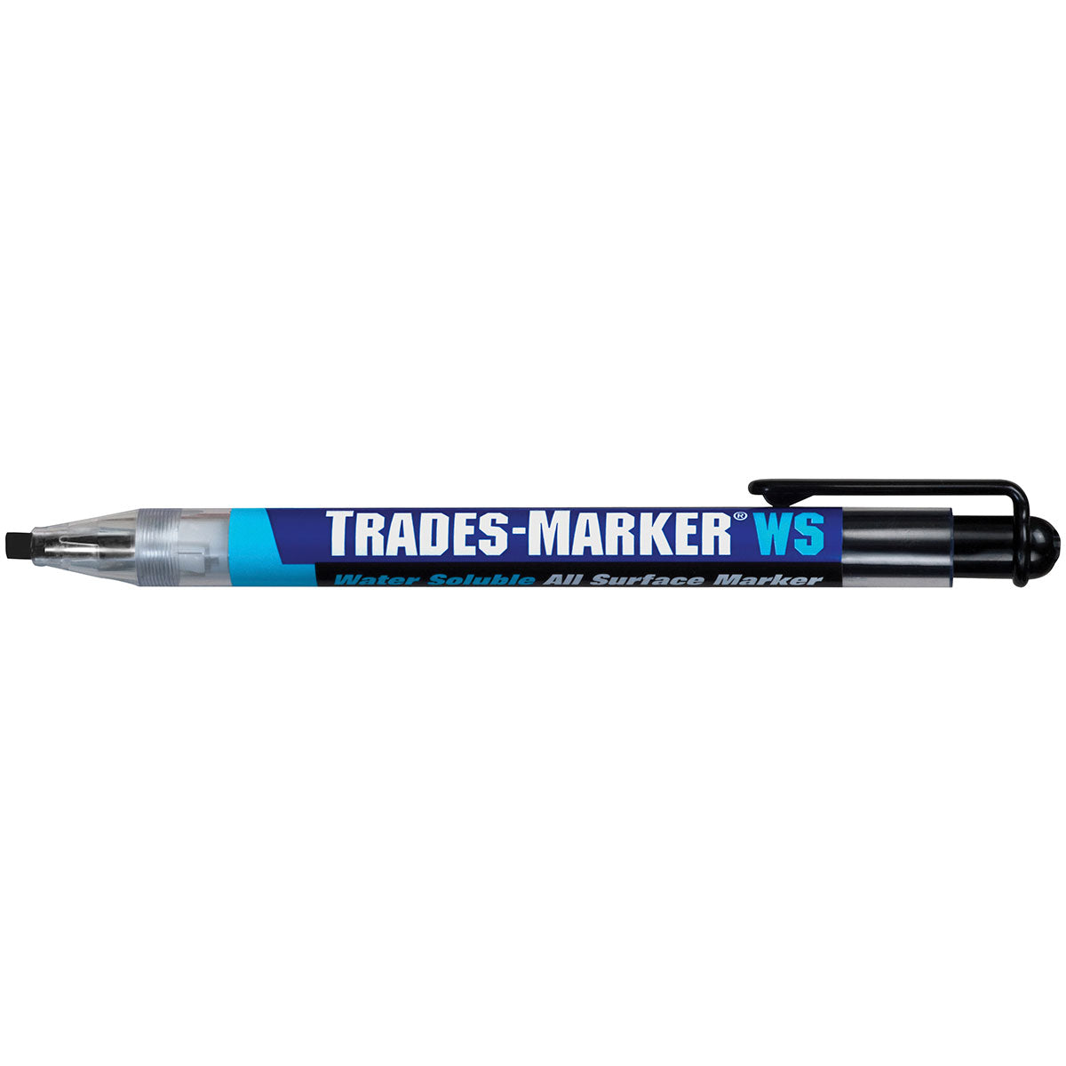 Markal 96172 Trades-Marker WS, 1 Holder/1 Refill, Black, 48 Pack