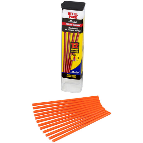 Markal 96247 Trades-Marker, 12 Refills, Orange, 144 Pack