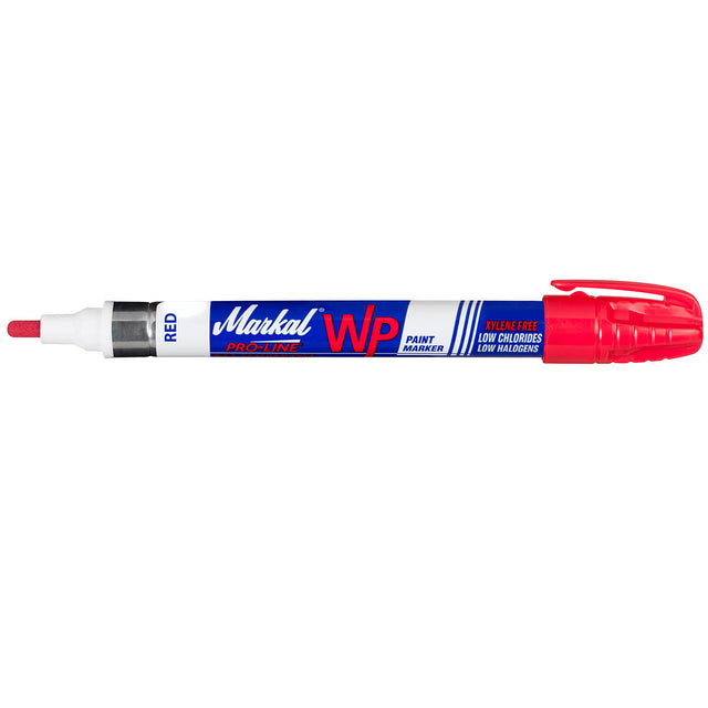 Markal 96932 Pro-Line WP Paint Marker, Red, 48 Pack