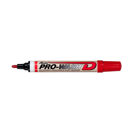 Markal 97012 Pro-Wash D Paint Marker, Red, 48 Pack