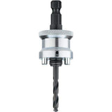 Lenox 1779772 K2LSC 2L Snap Back Arbor 7/16" Hex Shank, Fits 1-1/4" to 6" Hole Saws