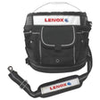 Lenox 1787473 19" x 12" x 1" Black Bucket Tool Organizer with 34 Pockets