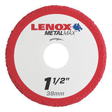 Lenox 1972914 MetalMax Diamond Cutoff Wheel 1.5" x 3/8"