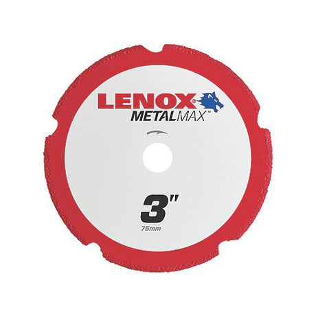 Lenox 1972918 MetalMax Diamond Cutoff Wheel 3" x 3/8"