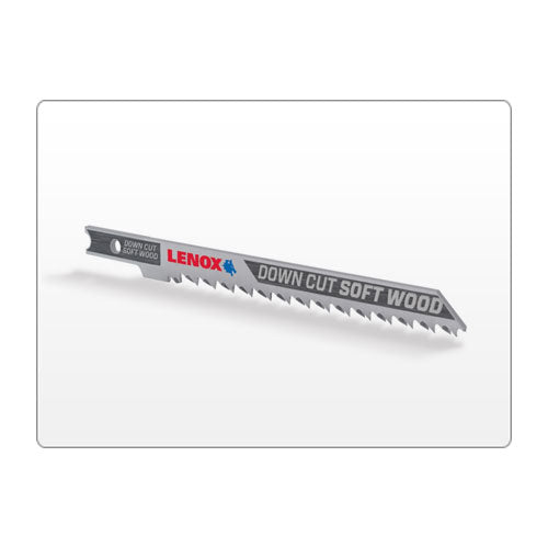 Lenox 1991389 4" 10TPI Wood Jig Saw Blade C450Du3, 3/Pk