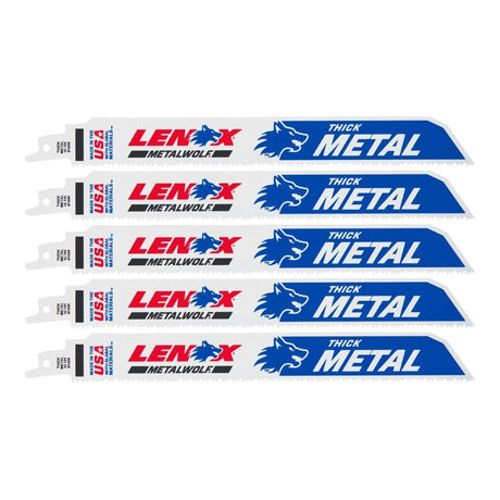 Lenox 201769110R METALWOLF 9 in. 10 TPI WAVE EDGE Reciprocating Saw Blade (5 PK)