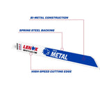 Lenox 20183B12110R METALWOLF 12 in. 10 TPI WAVE EDGE Reciprocating Saw Blade (25 PK) - 2