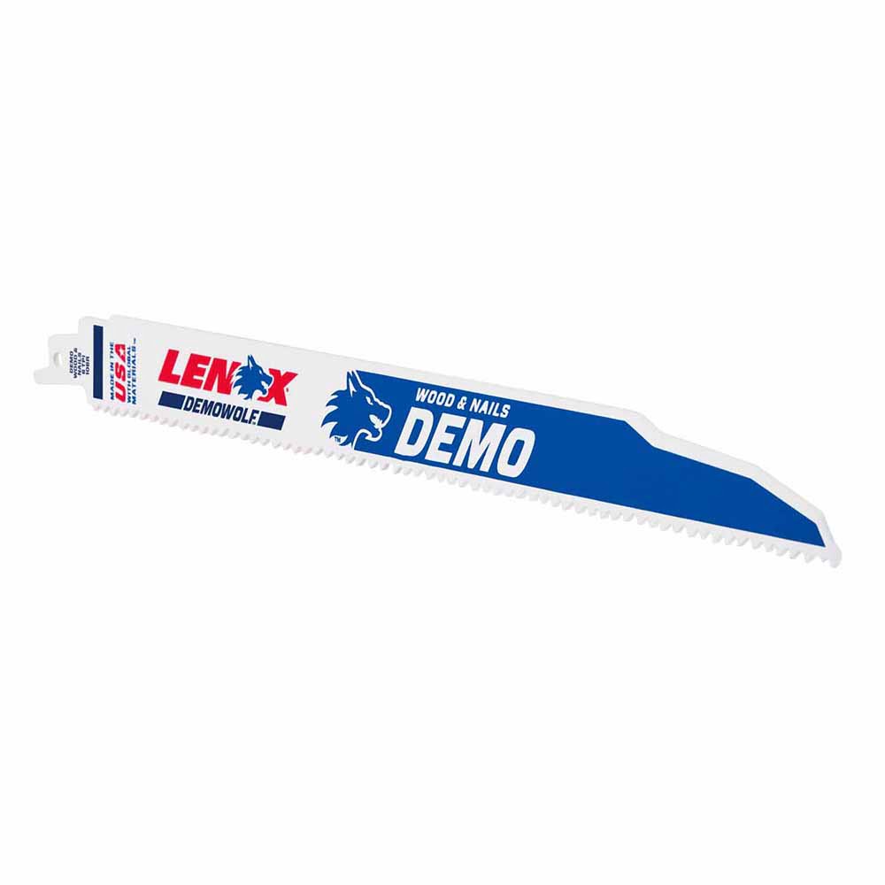 Lenox 20373106R5 12" 6 TPI DEMOWOLF Reciprocating Saw Blade 5PK - 3