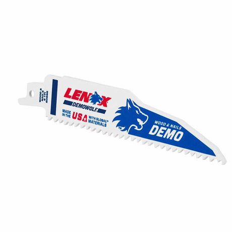 Lenox 20514B6066R 6" 6 TPI DEMOWOLF Reciprocating Saw Blade 25PK