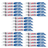Lenox 20529B618R METALWOLF 6 in. 18 TPI WAVE EDGE Reciprocating Saw Blade (25 PK)