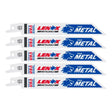 Lenox 20568624R METALWOLF 6 in. 24 TPI WAVE EDGE Reciprocating Saw Blade (5 PK)