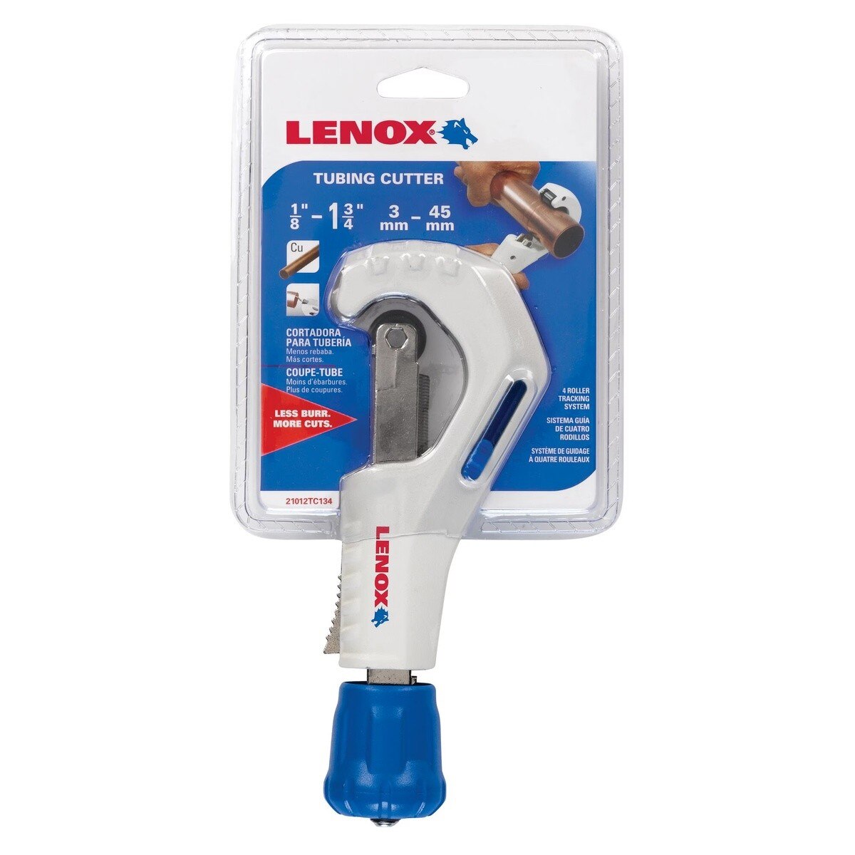 Lenox 21012TC134 Tube Cutter for Copper Tubing 1/8 in to 1-3/4 in (1 Each) - 4