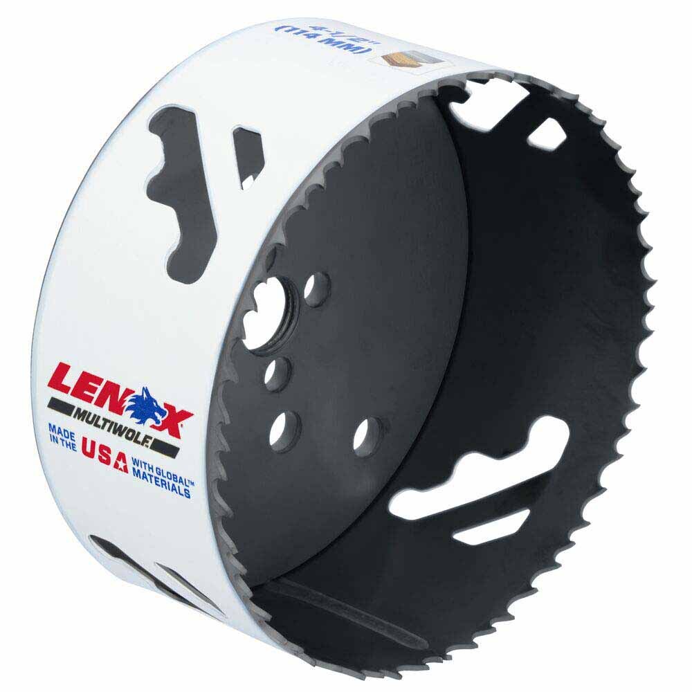 Lenox 3007070L Bi-Metal Speed Slot Hole Saw With T3 Technology, 4-3/8"