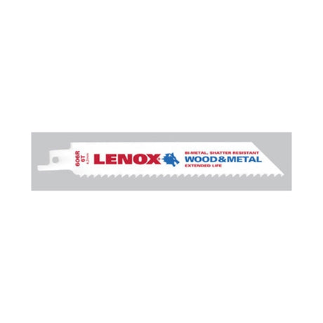 Lenox 606R 6" 6TPI Recipro blade (5PK)