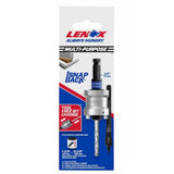 Lenox LXAH9912CPBM Snap-Back Quick Change Hole Saw Arbor 1/2 in Hex Shank for 1-1/4 in to 6-1/4 in (1 Each) - 4