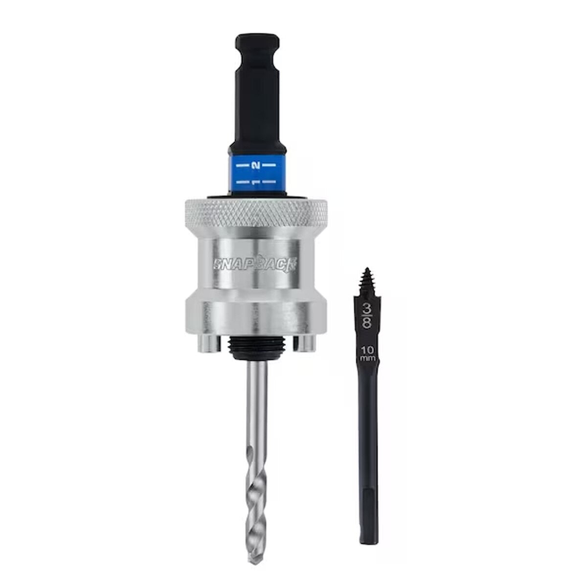 Lenox LXAH9912CPBM Snap-Back Quick Change Hole Saw Arbor 1/2 in Hex Shank for 1-1/4 in to 6-1/4 in (1 Each) - 5