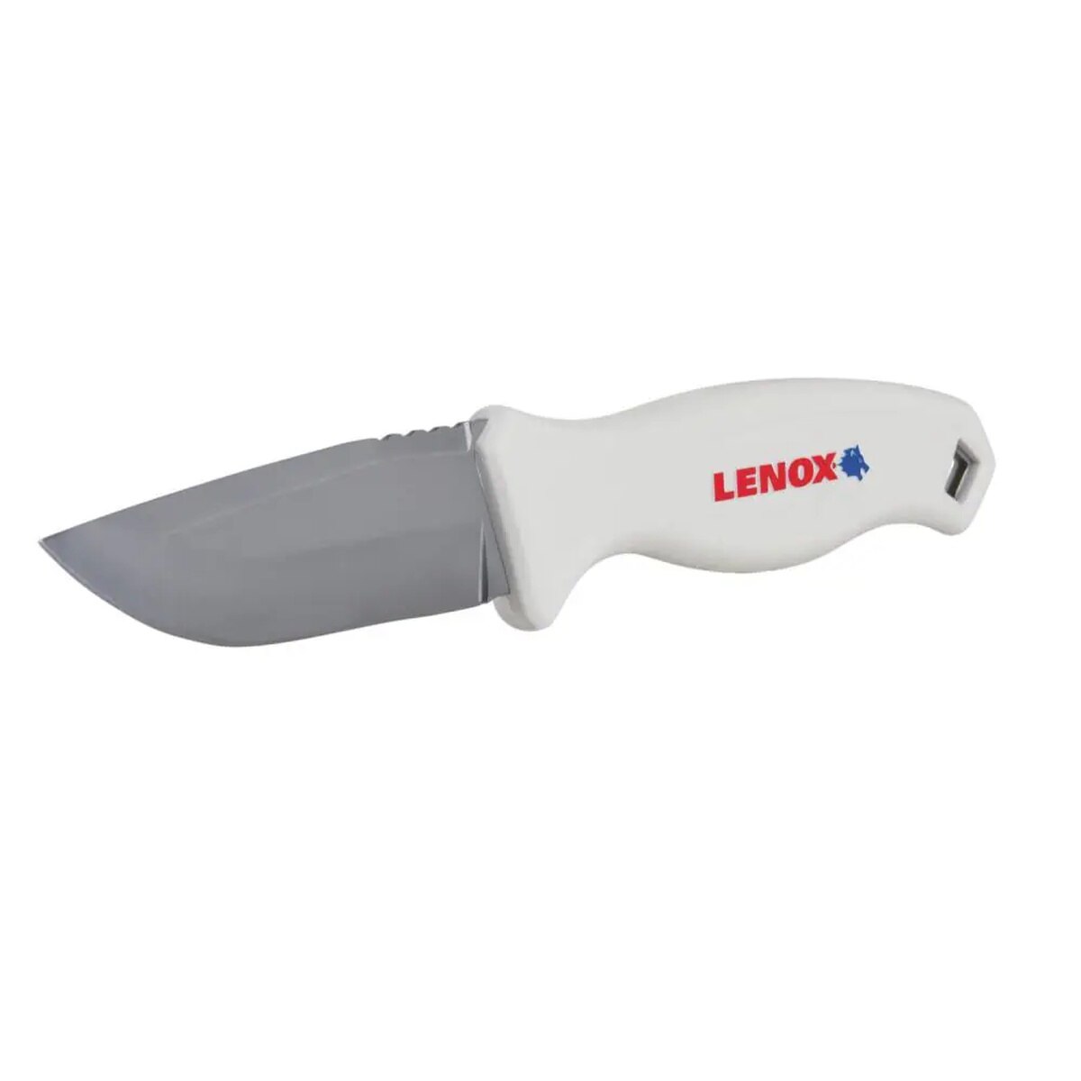Lenox LXHT14701 Fixed Blade Tradesman Utility Knife with 4" Stainless Steel Blade and Sheath - 4