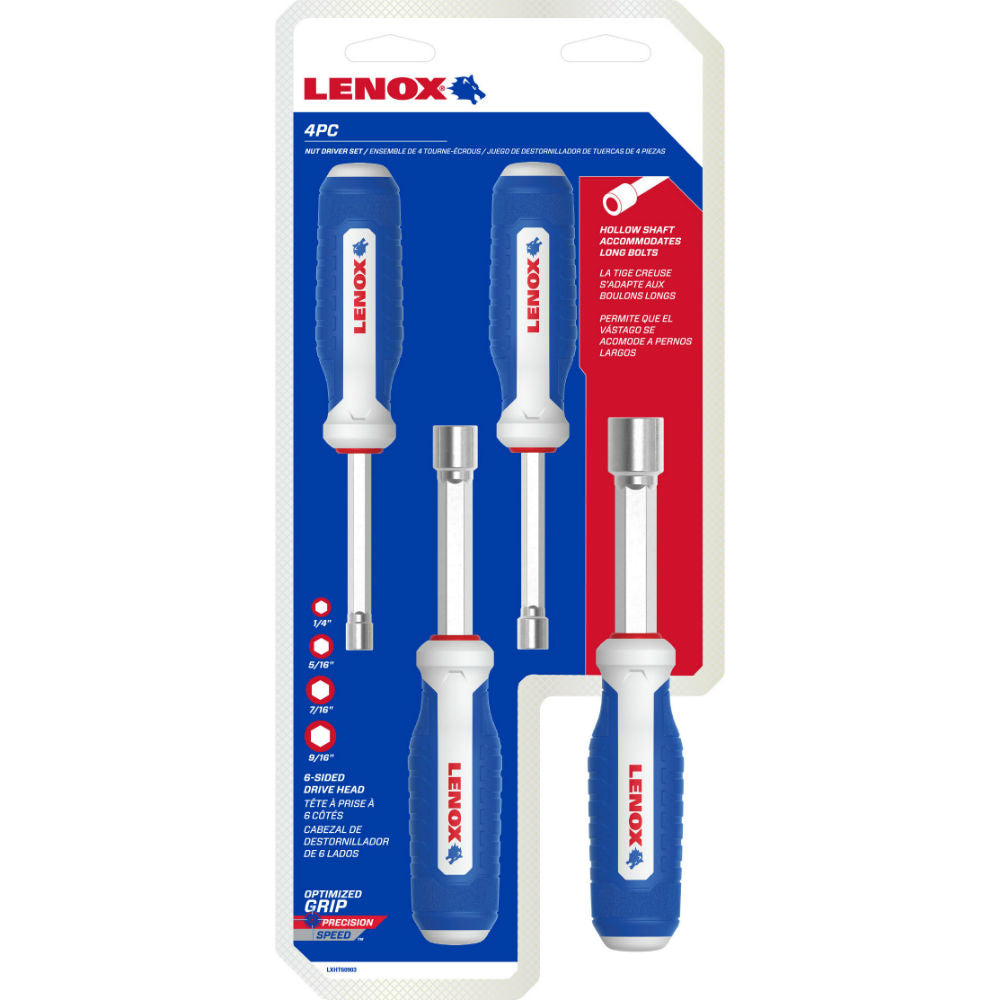Lenox LXHT60903 4 Piece Nut Driver Set - 2