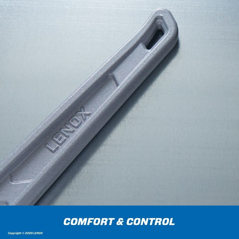 Lenox LXHT90610 10" Aluminum Pipe Wrench - 7