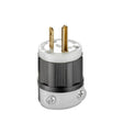 Leviton 5266-C 15 Amp 125 Volt NEMA 5-15P Straight Blade Grounding Plug for 0.230" to 0.685" Cord Range