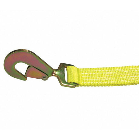 Lift All 60508 Loadhugger Tiedown Ratchet Buckle w/Stamped Snap Hook-Twisted, 2"x30' #5000