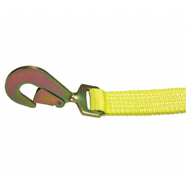 Lift All 60508 Loadhugger Tiedown Ratchet Buckle w/Stamped Snap Hook-Twisted, 2"x30' #5000
