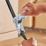 Lift-All 6A101 1" x 15 Foot Polyester U-Hook Tie-Down Strap with Ratchet - 2