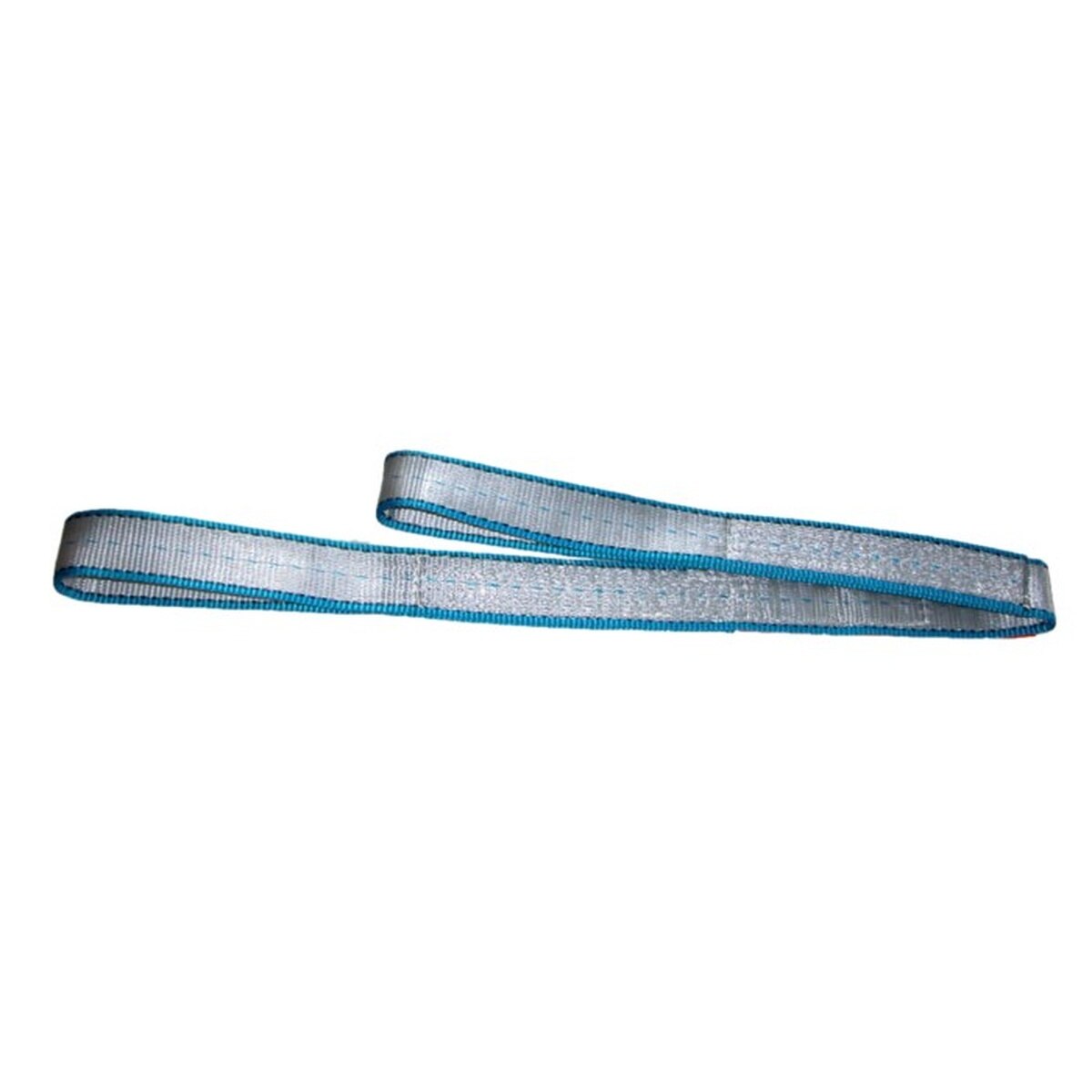 Lift-All EE2802TWTX16 Tuff-Edge III Polyester Web Sling 2" x 16' Silver with Blue Edge