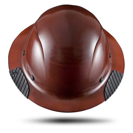 Lift Safety HDF-15NG Dax Fiberglass Composite Full Brim Style Hard Hat -Brown Natural