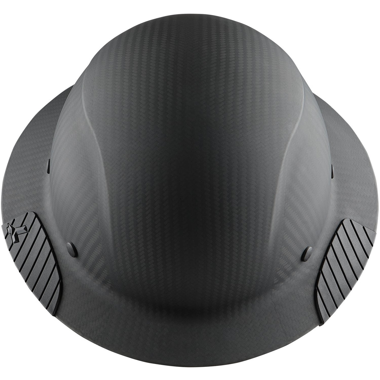 Lift Safety HDFM-17KG Dax Carbon Fiber Composite Full Brim Hard Hat - Matte Black - 2