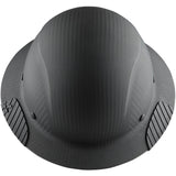 Lift Safety HDFM-17KG Dax Carbon Fiber Composite Full Brim Hard Hat - Matte Black - 2