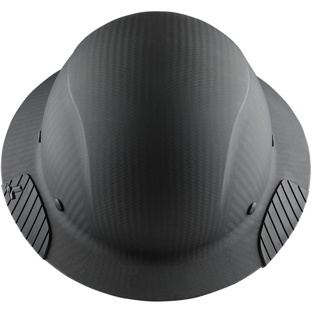 Lift Safety HDFM-17KG Dax Carbon Fiber Composite Full Brim Hard Hat - Matte Black