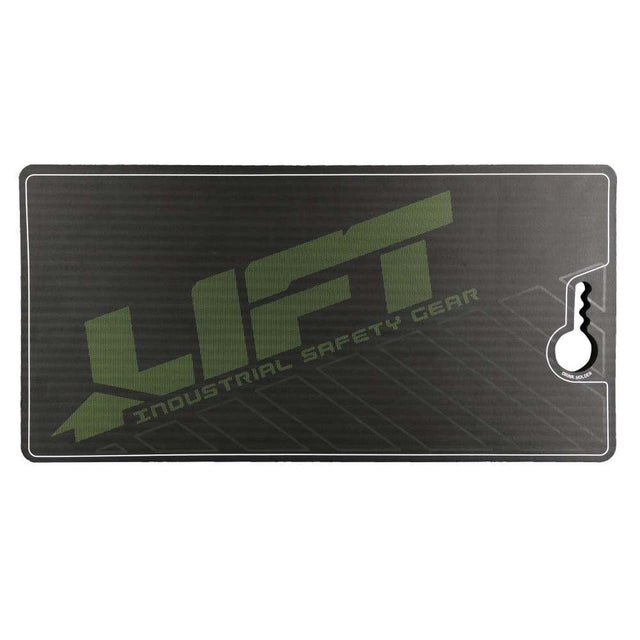 Lift Safety KKM-18K 36 x 18" Polyurethane Foam Kneeling Mat with Drink Holder