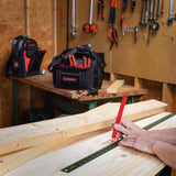 Lufkin ALR36B 36" Nite Eye Aluminum Rule - 6