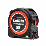 Lufkin L1025C-02 1-3/16" x 25' Control Series Yellow Clad Tape Measure - 2