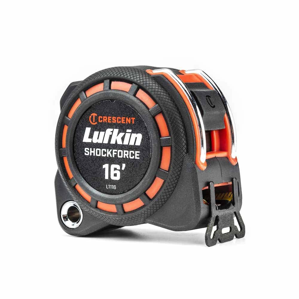 Lufkin L1116-02 1-3/16" x 16' Shockforce G1 Dual Sided Tape Measure - 2