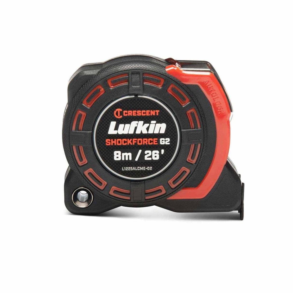 Lufkin L1225ALCME-02 1-1/4" x 8m/26' Shockforce G2 Auto-Lock Tape Measure