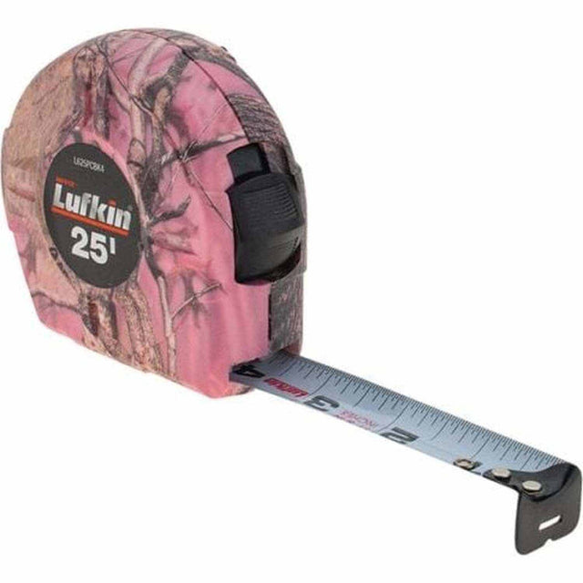 Lufkin L625PCBK4 25' Pink Camo Tape Measure