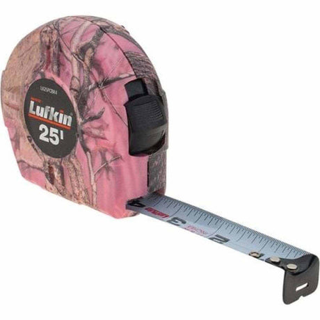 Lufkin L625PCBK4 25' Pink Camo Tape Measure