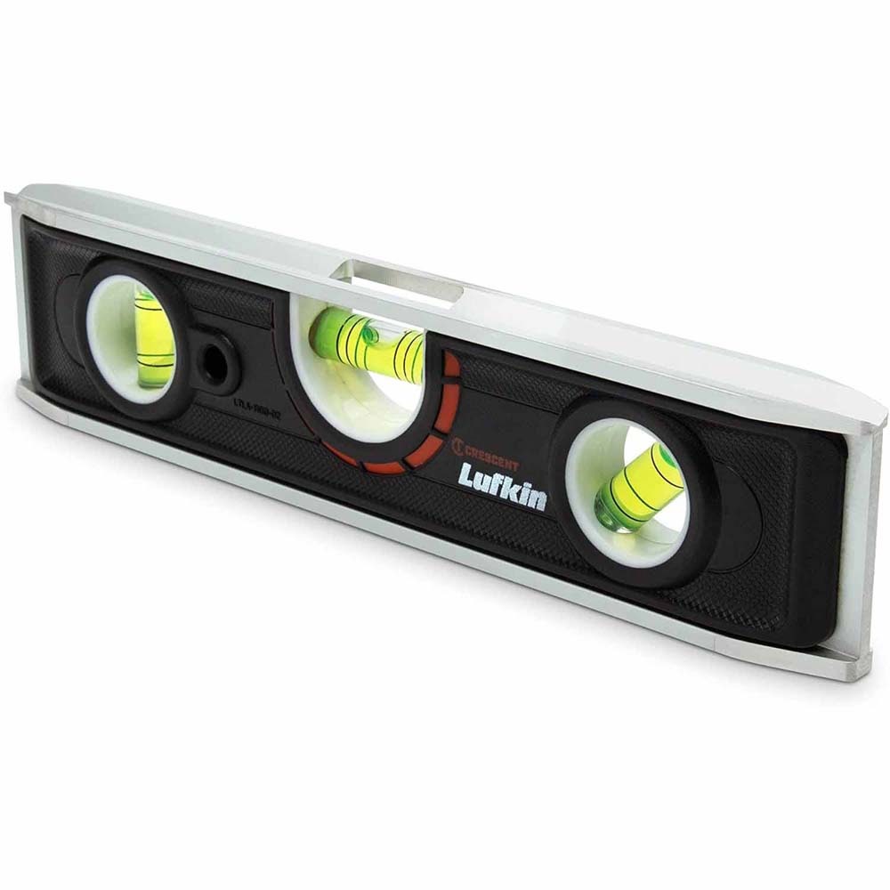 Lufkin LTLA1100-02 9” Aluminum Torpedo Level - 4