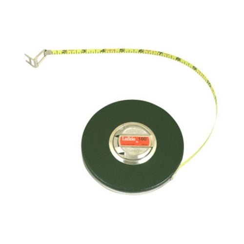 Crescent Lufkin HW226 3/8" x 100' Banner Yellow Clad Tape