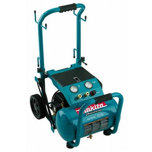 Makita MAC5200 5.2 Gal 3 H.P. Electric Air Compressor, Portable (w/wheels) Single Tank - 2