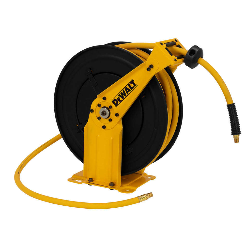 DXCM024-0343 3/8" x 50' Double Arm Auto Retracting Air Hose Reel - 6