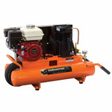 Industrial Air CTA5590856.01 8 Gal. Portable Wheelbarrow Air Compressor with 6.5 HP Honda Gas Engine