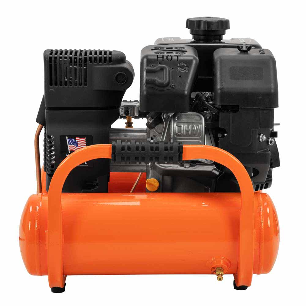 Industrial Air CTA6590412 4 Gal. 155 PSI Kohler Gas Powered Oil Free Portable Air Compressor