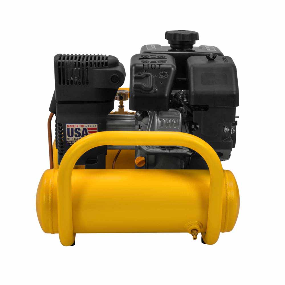 DeWalt DXCMTA6590412 4 Gal. 155 PSI Kohler Gas Powered Oil Free Portable Air Compressor - 2