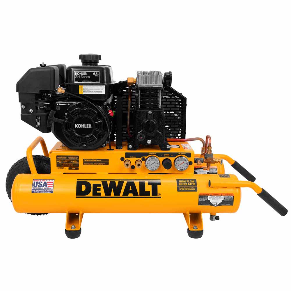 DeWalt DXCMTE6590811 8 Gal. 175 PSI Kohler Gas Powered Wheelbarrow Air Compressor