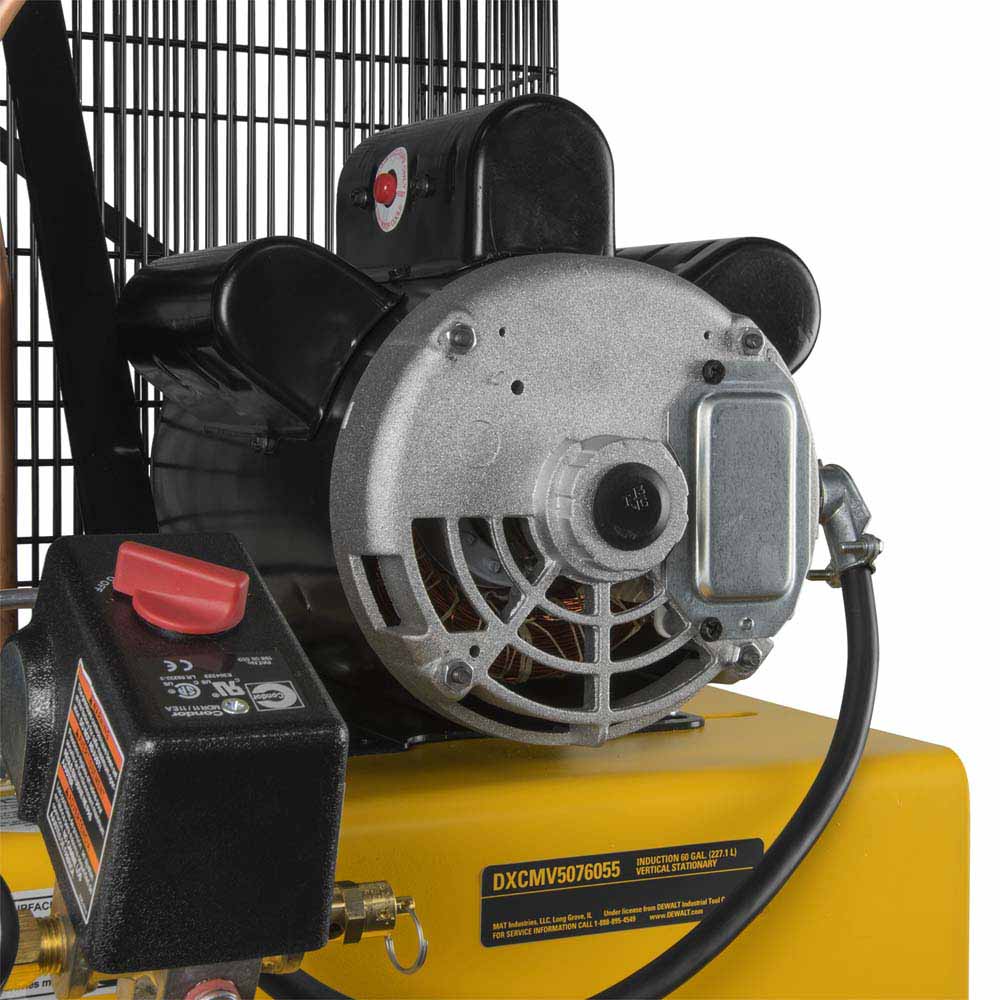 DeWalt DXCMV5076055 60 Gal. 175 PSI Two Stage Stationary Electric Air Compressor - 5