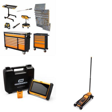 GearWrench MEGAMOD1024 Master Set Kit W/ FREE GWSMART07 Tablet and FREE GWLPFJ3T Floor Jack
