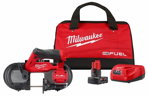 Milwaukee 2529-21XC M12 FUEL Compact Band Saw Kit XC 4.0 AH 2-1/2" Cut Cap. - 8